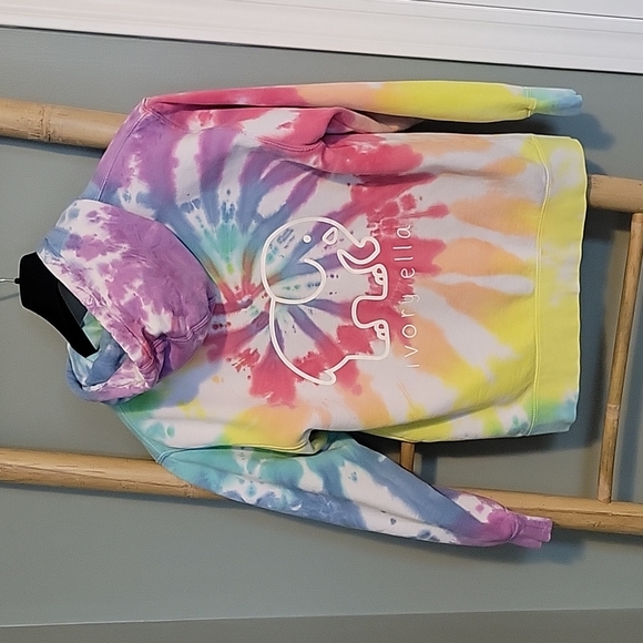 Ivory Ella Tie Dye hoodie - Picture 6 of 8